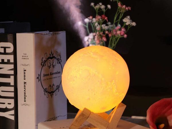 3D Mesec lampa - aroma difuzer